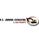R.A. Johnson Excavating & Rock logo